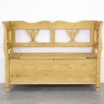 ławka drewniana świerkowa do sypialni