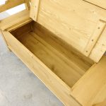 ławka drewniana świerkowa rustykalna