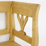 ławka z drewna świerkowego