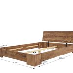 łóżko drewniane klasyczne wymiary