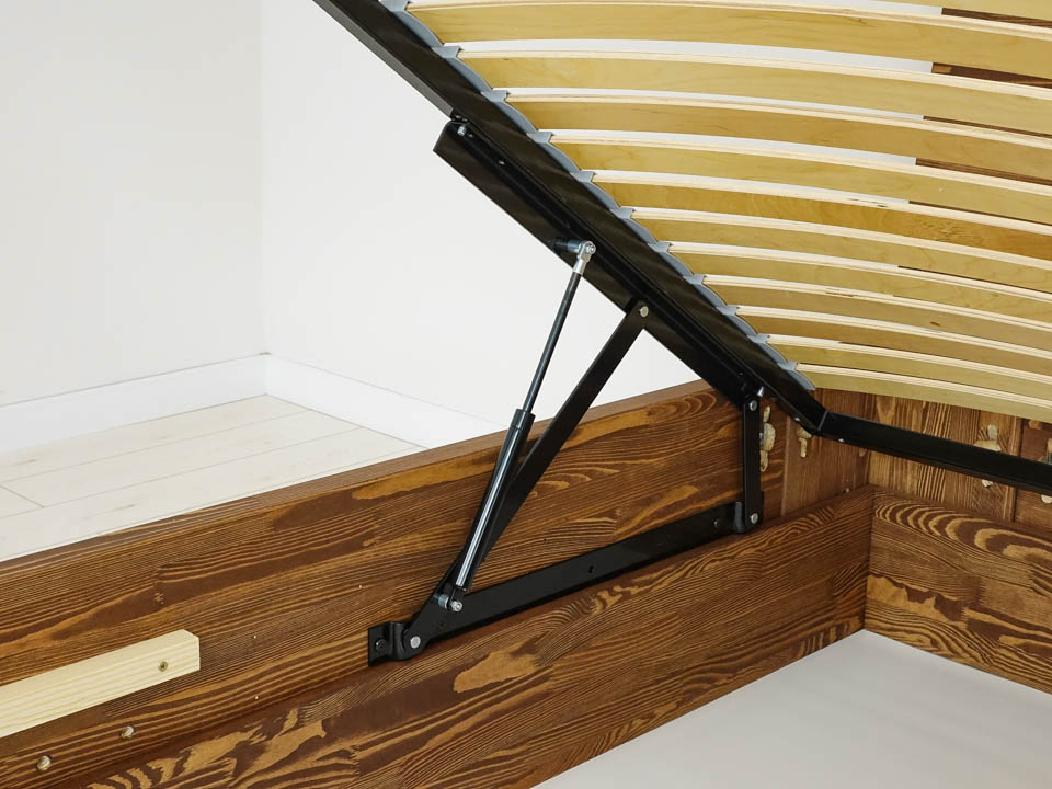 łóżko drewniane nowoczesne