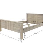 łóżko drewniane sosnowe