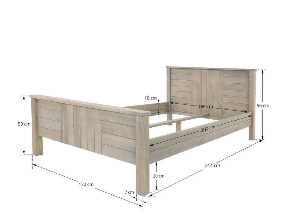 łóżko drewniane sosnowe