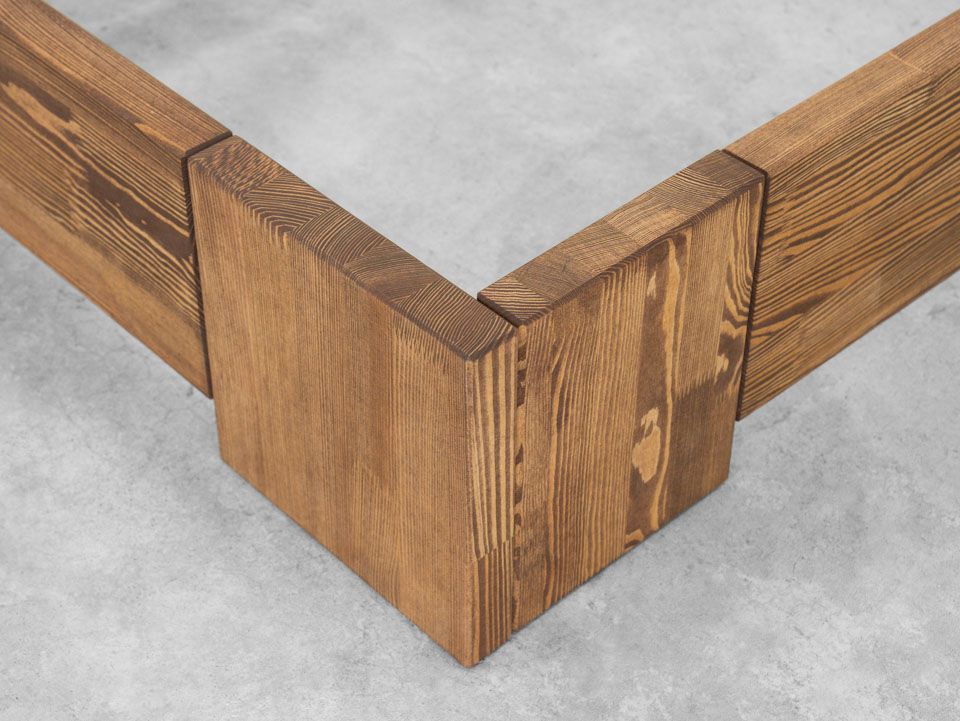 łóżko drewniane sosnowe klasyczne