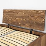 łóżko drewniane wysokie klasyczne