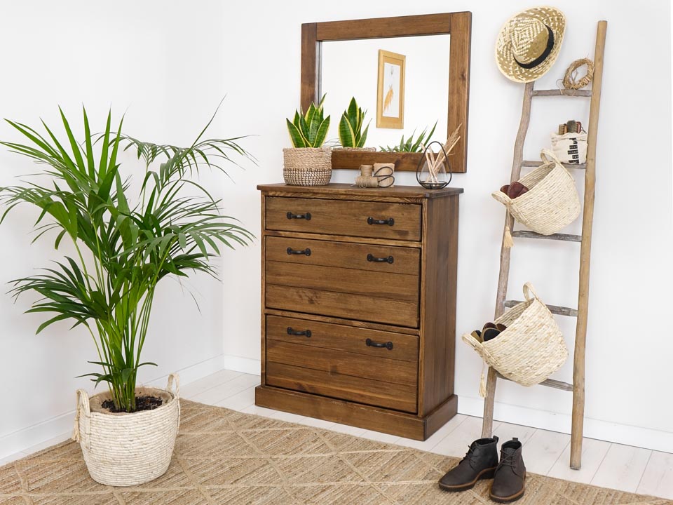 lustro drewniane stojące