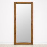 lustro w drewniane ramie