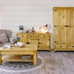 meble drewniane do salonu rustykalne