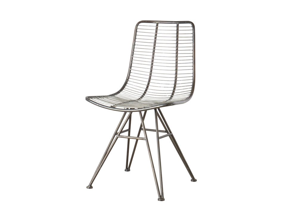 metalowe krzesło nowoczesne