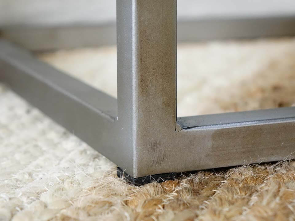 metalowy stelaż stolik nocny