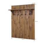 panel wieszakowy drewniany wymiary