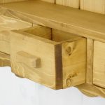 łka z litego drewna