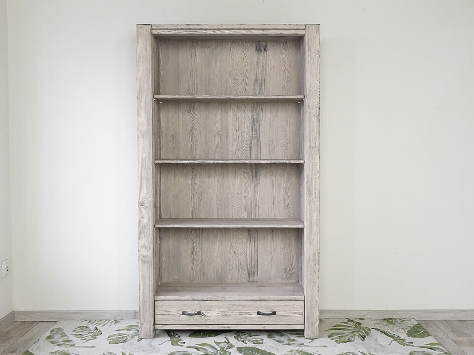 regał drewniany do biura