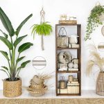 regał drewniany rustykalny do salonu