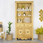 regał drewniany świerkowy góralski do salonu