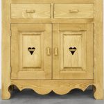 regał z drewna świerkowego góralski