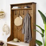 rustykalna garderoba drewniana