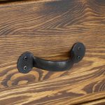 rustykalna szafka rtv do salonu