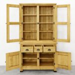 rustykalna witryna do jadalni