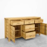 rustykalne komody z drewna