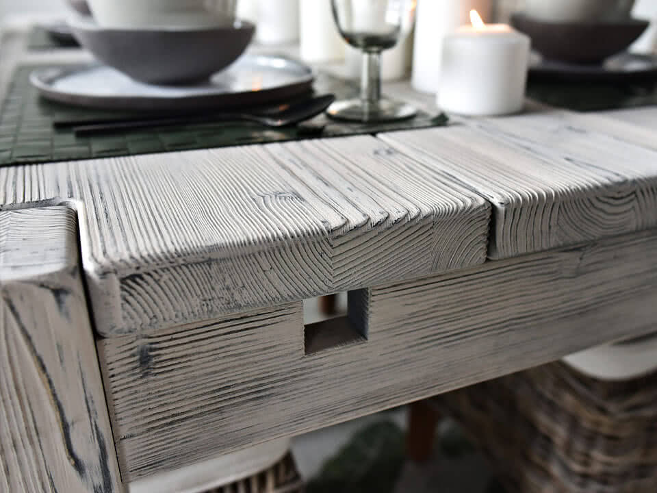 stół z litego drewna