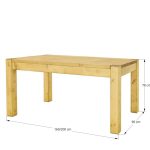 stół drewniany wymiary