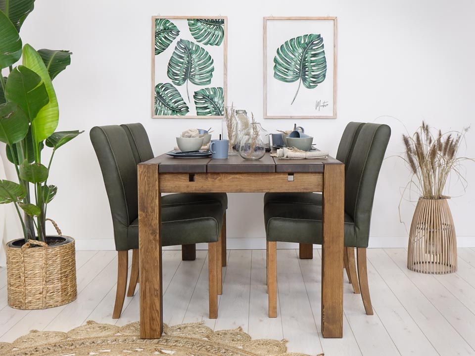 stół z litego drewna