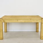 stół z litego drewna świerkowego