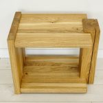 stolik drewniany dębowy