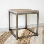 stolik nocny metalowe nogi