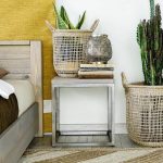 stolik nocny metalowe nogi