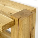 stolik nocny z drewna dębowego