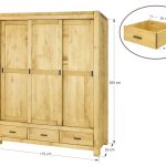 szafa drewniana wymiary