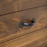 szafka na buty z drewna