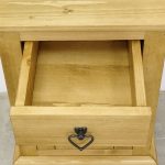 szafka nocna drewniana góralska