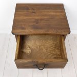 szafka nocna z drewna