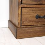 szafka nocna z drewna