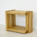 szafka nocna z drewna dębowego