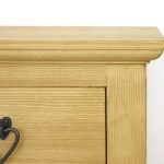szafka nocna z drewna świerkowego