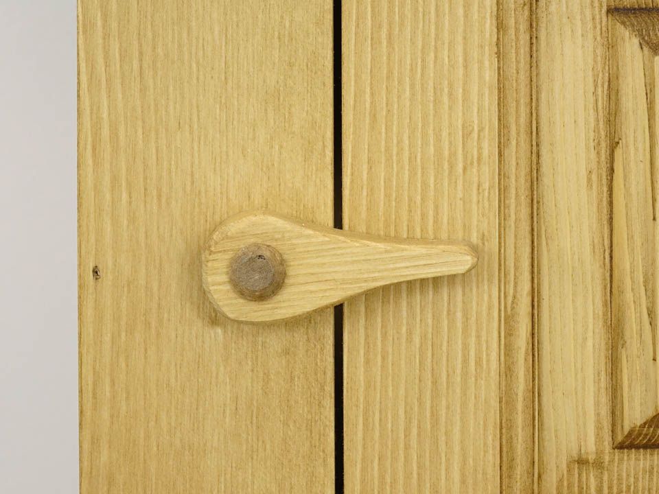 szafka nocna z litego drewna