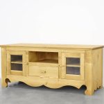 szafka rtv drewniana świerkowa góralska