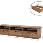 szafa rtv drewniana wymiary