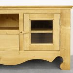 szafka rtv z litego drewna