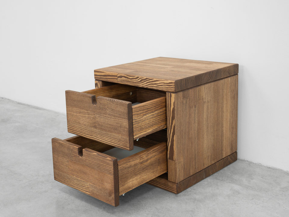 szafki nocne drewniane sosnowe