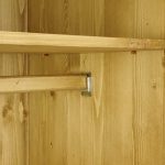 szafy z litego drewna świerkowego