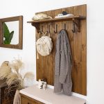 wieszak rustykalny do przedpokoju