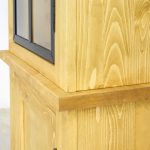 witryna drewniana loftowa do salonu