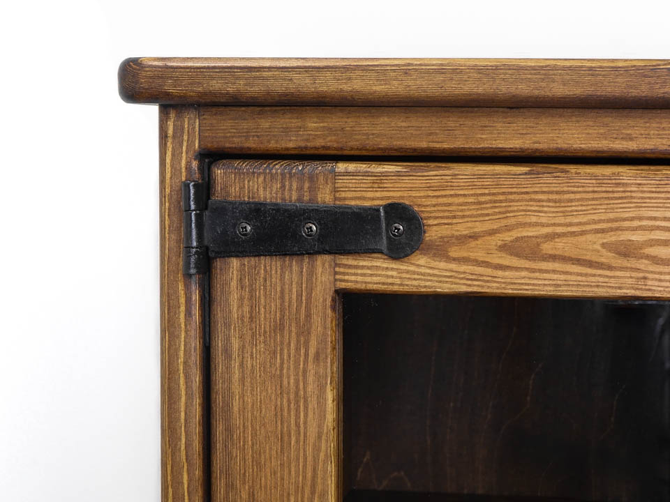 witryna drewniana rustykalna