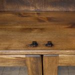 witryna drewniana sosnowa