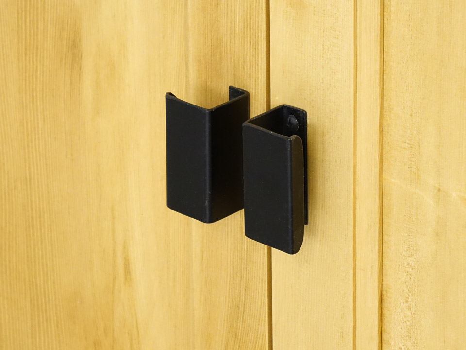 witryna drewniana sosnowa do salonu